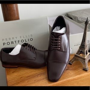 Perry Ellis Portfolio - Duke - Brown - Size 10.5